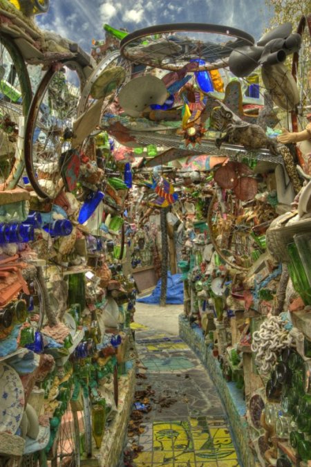 Isaiah Zagar's Magic Garden in Philly.